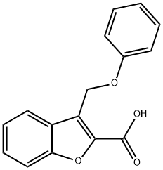 3-(苯氧基甲基)-1-苯并呋喃-2-羧酸