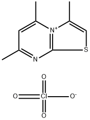 2,4,9-trimethyl-7-thia-5-aza-1-azoniabicyclo[4.3.0]nona-1,3,5,8-tetraene perchlorate