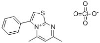 5,7-Dimethyl-3-phenylthiazolo(3,2-a)pyrimidine perchlorate