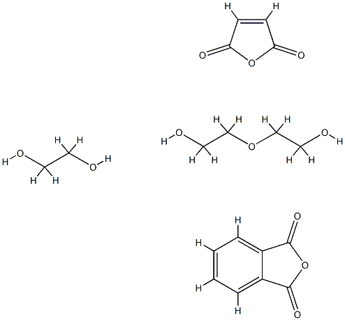 1,3-Isobenzofurandione, polymer with 1,2-ethanediol, 2,5-furandione and 2,2-oxybisethanol