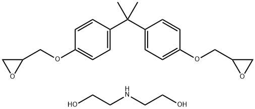 Ethanol, 2,2'-iminobis-, polymer with 2,2'-[(1-methylethylidene) bis(4,1-phenyleneoxymethylene)]bis[oxirane]