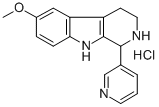 2,3,4,9-Tetrahydro-6-methoxy-1-(3-pyridinyl)-1H-pyrido(3,4-b)indole hy drochloride