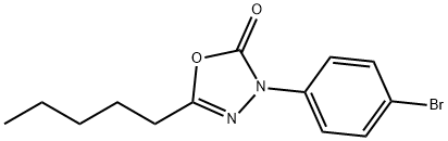 3-(4-Bromophenyl)-5-pentyl-1,3,4-oxadiazol-2(3H)-one