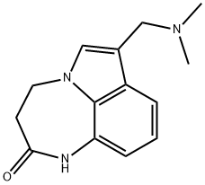 7-[(Dimethylamino)methyl]-3,4-dihydropyrrolo[1,2,3-ef]-1,5-benzodiazepin-2(1H)-one
