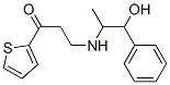 1-Propanone, 3-((2-hydroxy-1-methyl-2-phenylethyl)amino)-1-(2-thienyl) -