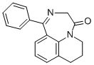 6H-Pyrido(3,2,1-jk)(1,4)benzodiazepin-4(3H)-one, 7,8-dihydro-1-phenyl-