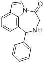 Pyrrolo(3,2,1-jk)(1,4)benzodiazepin-4(1H)-one, 2,3-dihydro-1-phenyl-