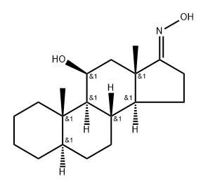 (17Z)-17-hydroxyimino-10,13-dimethyl-1,2,3,4,5,6,7,8,9,11,12,14,15,16- tetradecahydrocyclopenta[a]phenanthren-11-ol