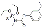 N-(Diethoxyphosphinothioyl)-N-methylcarbamic acid m-isopropylphenyl ester