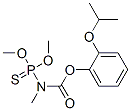 N-(Dimethoxyphosphinothioyl)-N-methylcarbamic acid o-isopropoxyphenyl ester