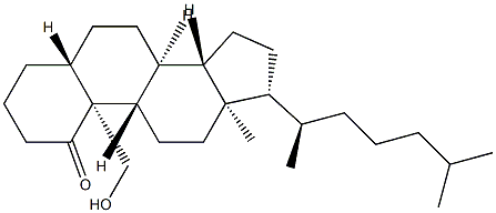 19-Hydroxy-5α-cholestan-1-one