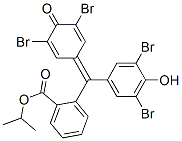 isopropyl 2-[(3,5-dibromo-4-hydroxyphenyl)(3,5-dibromo-4-oxo-2,5-cyclohexadien-1-ylidene)methyl]benzoate