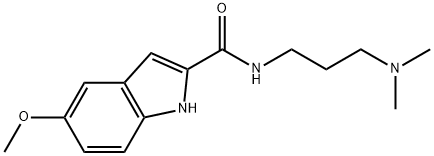 N-(3-dimethylaminopropyl)-5-methoxy-1H-indole-2-carboxamide