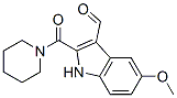 5-methoxy-2-(piperidine-1-carbonyl)-1H-indole-3-carbaldehyde