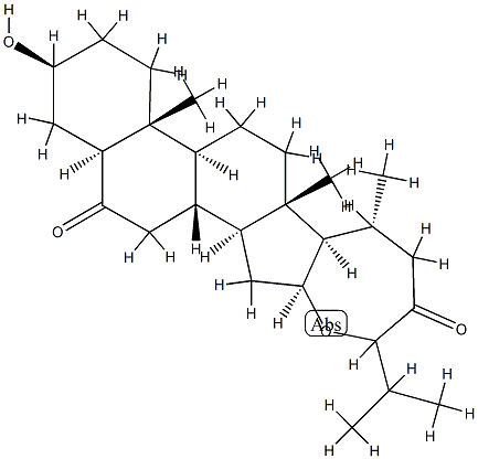 16β,24-Epoxy-3β-hydroxy-5α-cholestane-6,23-dione