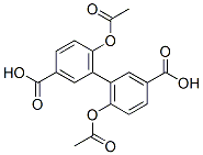 6,6'-Diacetoxy-3,3'-biphenyldicarboxylic acid