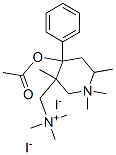(4-acetyloxy-1,1,3,6-tetramethyl-4-phenyl-5,6-dihydro-2H-pyridin-3-yl)methyl-trimethyl-azanium diiodide