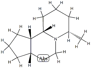 5H-Cyclopenta[e]pyrido[1,2-c][1,3]oxazine,decahydro-7-methyl-,(3a-alpha-,7-bta-,10a-alpha-,10b-alpha-)-(9CI)