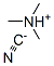 Trimethylammonium cyanide