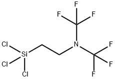 2-(Trichlorosilyl)-N,N-bis(trifluoromethyl)ethanamine
