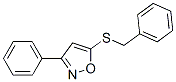 3-Phenyl-5-(benzylthio)isoxazole
