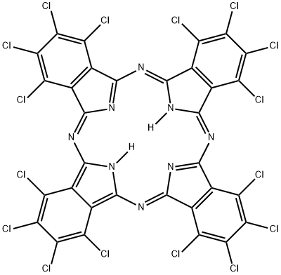 1,2,3,4,8,9,10,11,15,16,17,18,22,23,24,25-hexadecachloro-29H,31H-phthalocyanine