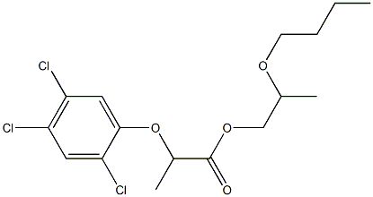2-(2,4,5-Trichlorophenyl)propionic acid 1(or 2)butoxypropyl