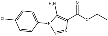 5-Amino-1-(4-chlorophenyl)-1H-1,2,3-triazole-4-carboxylicacid ethyl ester