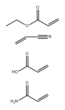 2-丙烯酸、2-丙烯酸乙酯、2-丙烯酰胺和2-丙烯腈的聚合物