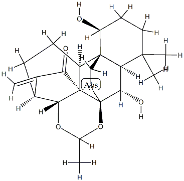 (14R)-7,20-Epoxy-7β,14-[ethylidenebis(oxy)]-1α,6β-dihydroxykaur-16-en-15-one