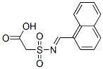 [[(naphthylmethylene)amino]sulphonyl]acetic acid