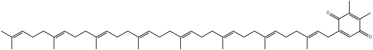 2,3-Dimethyl-5-[(2E,6E,10E,14E,18E,22E,26E)-3,7,11,15,19,23,27,31-octamethyl-2,6,10,14,18,22,26,30-dotriacontaoctenyl]-2,5-cyclohexadiene-1,4-dione