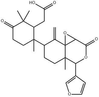 6-[4-(3-Furanyl)-1a,2,4,4a,5,6,7,8-octahydro-4a-methyl-8-methylene-2-oxooxireno[d][2]benzopyran-7-yl]-2,2,6-trimethyl-3-oxocyclohexaneacetic acid