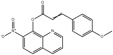 3-(4-Methoxyphenyl)propenoic acid 7-nitro-8-quinolyl ester