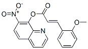 3-(2-Methoxyphenyl)propenoic acid 7-nitro-8-quinolyl ester