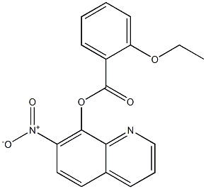 7-Nitro-8-quinolinyl=o-ethoxybenzoate