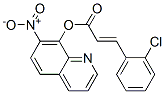 7-Nitro-8-quinolinol 3-(2-chlorophenyl)propenoate