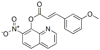 3-(3-Methoxyphenyl)propenoic acid 7-nitro-8-quinolyl ester