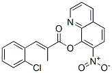 7-Nitro-8-quinolinol 2-(2-chlorobenzylidene)propanoate