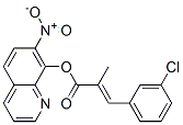 7-Nitro-8-quinolinol 2-(3-chlorobenzylidene)propanoate