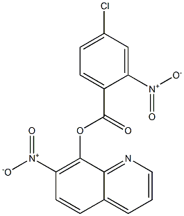 7-Nitro-8-quinolyl=4-chloro-2-nitrobenzoate