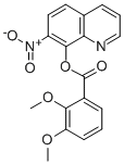 2,3-Dimethoxybenzoic acid 7-nitro-8-quinolyl ester
