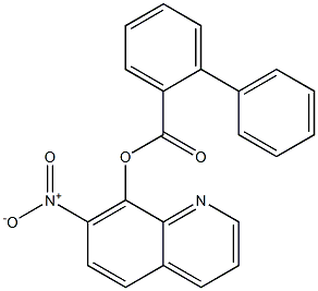 7-Nitro-8-quinolinol-2'-carboxybiphenyl