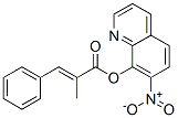 2-Benzylidenepropanoic acid 7-nitro-8-quinolyl ester