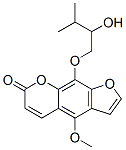 (+)-9-(2-Hydroxy-3-methylbutoxy)-4-methoxy-7H-furo[3,2-g][1]benzopyran-7-one