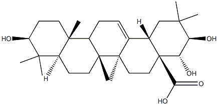 3β,21β,22α-Trihydroxyolean-12-en-28-oic acid