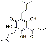 3,5,6-Trihydroxy-2,6-bis(3-methylbutyl)-4-(3-methyl-1-oxobutyl)-2,4-cyclohexadien-1-one