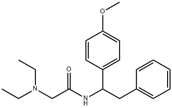 2-(Diethylamino)-N-[α-(p-methoxyphenyl)phenethyl]acetamide