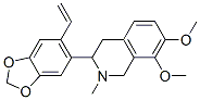 3-(6-Ethenyl-1,3-benzodioxol-5-yl)-1,2,3,4-tetrahydro-7,8-dimethoxy-2-methylisoquinoline