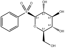 .beta.-D-Glucopyranose, 1-deoxy-1-(phenylsulfonyl)-